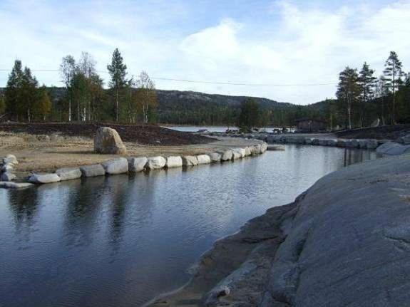 Flott Utleiehytte Pa Gautefall Treungen Luaran gambar